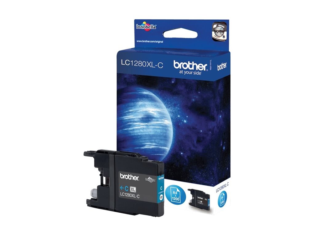 BROTHER LC-1280 Tinte cyan Vorderansicht