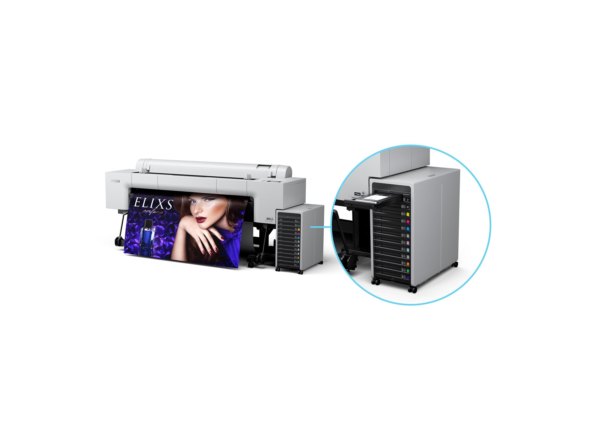 EPSON SureColor P20500 Detailansicht Tintenbeutel