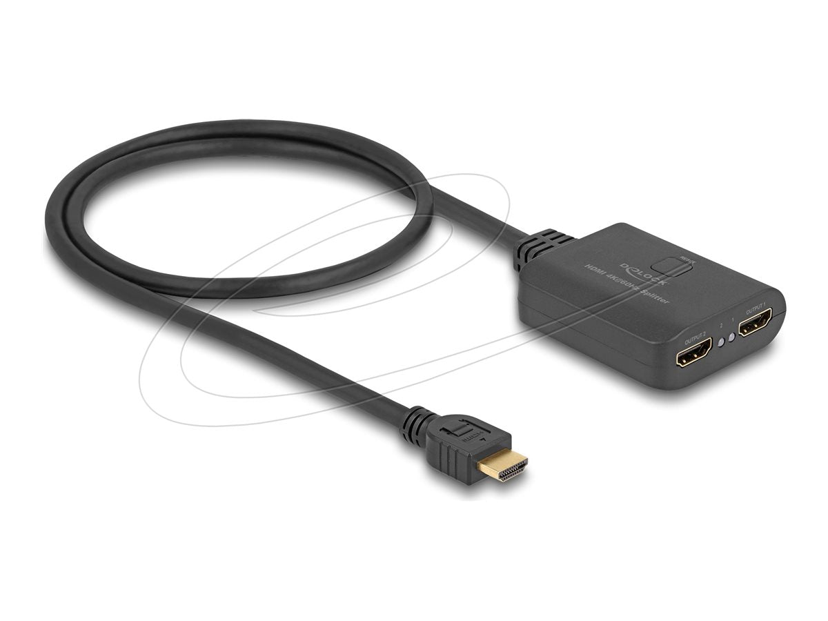 DELOCK HDMI Splitter Vorderansicht