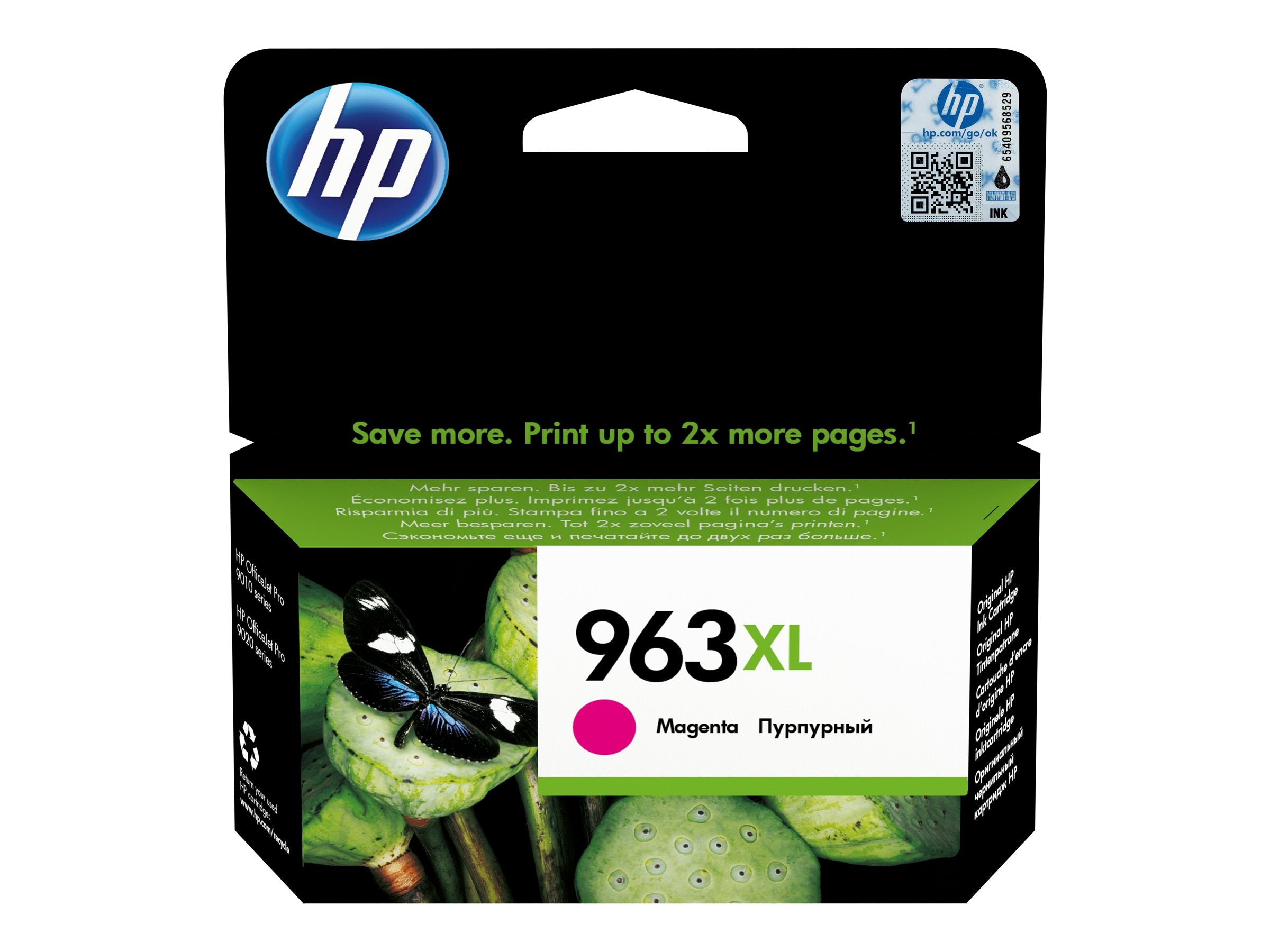 HP 963XL High Yield Magenta Original Ink Cartridge Detailansicht