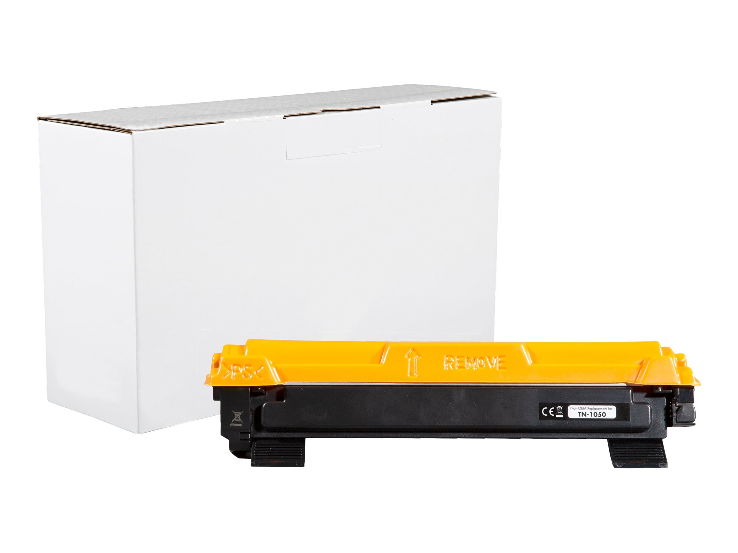 STATIC Tonerpatrone Brother TN-1050BK schwarz - Vorderansicht