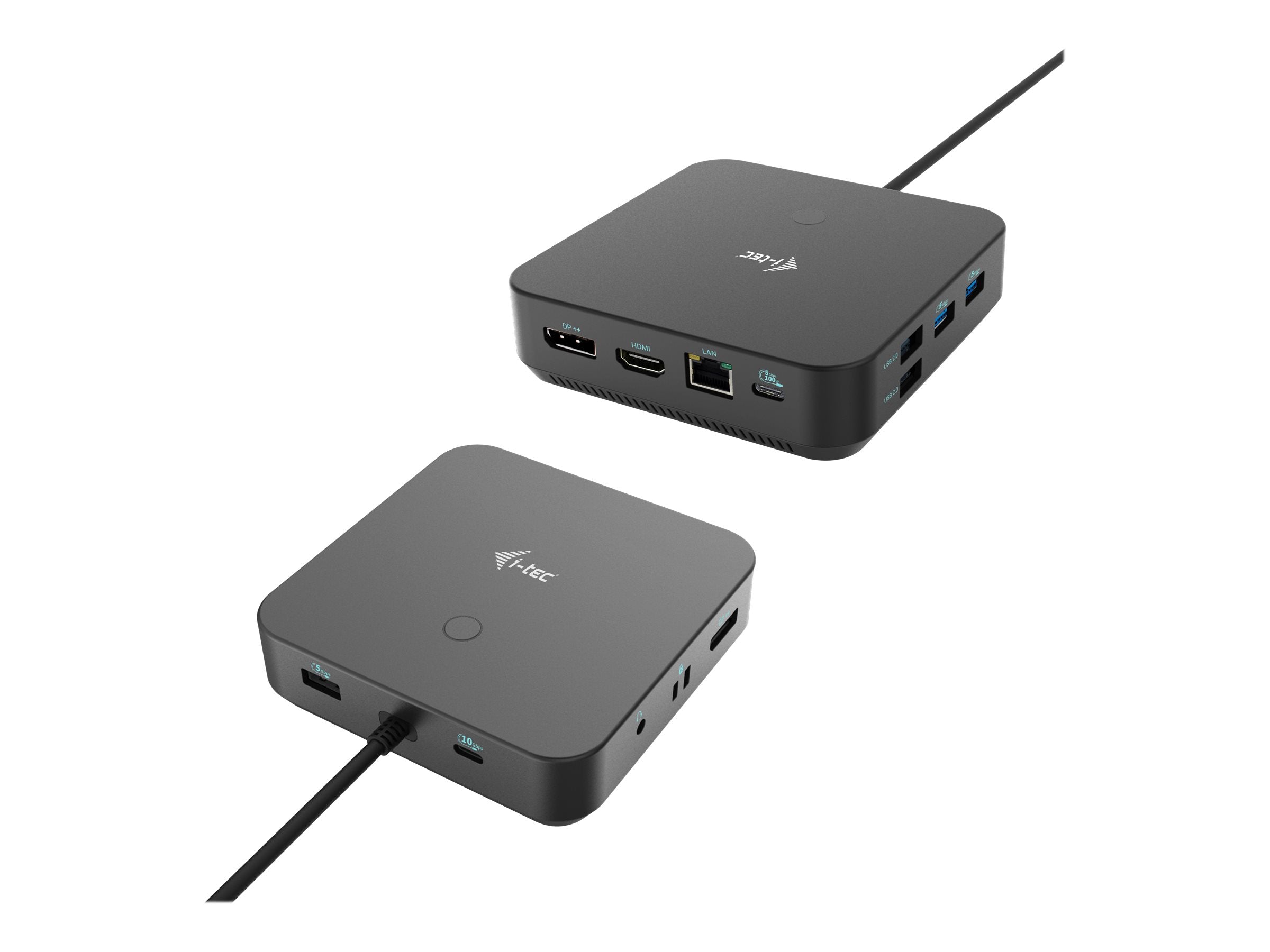 I-TEC USB-C HDMI Dual DP Docking Station Anschlussmöglichkeiten