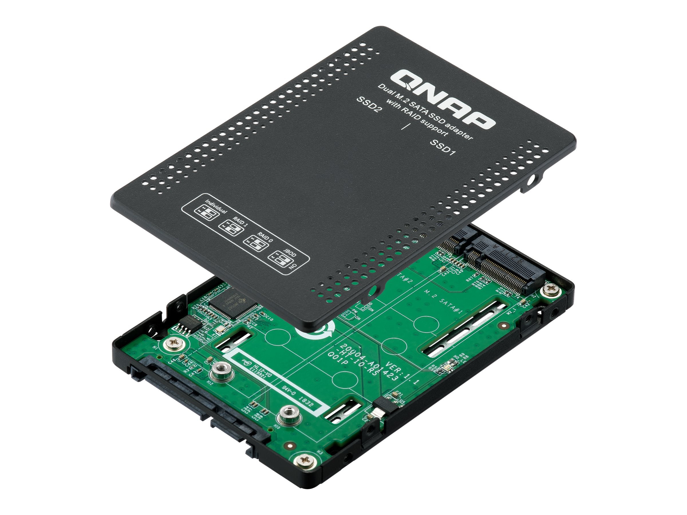 QNAP QDA-A2MAR Adapter Verpackung