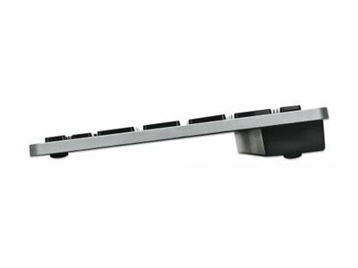 MANHATTAN Ultra Slim Dual-Mode Kabellose Funktastatur Seitenansicht