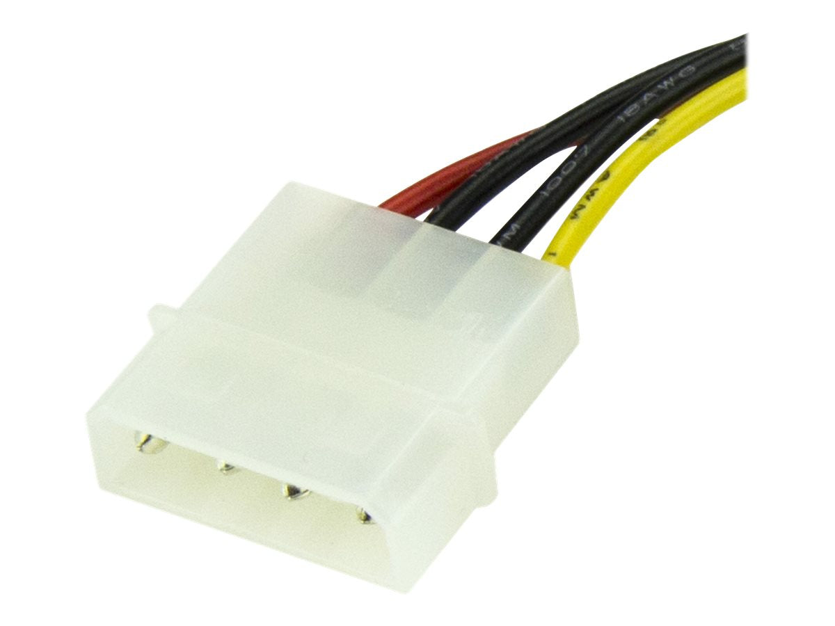 STARTECH.COM 6in 4 Pin Molex to SATA Power Cable Adapter Anschlussansicht