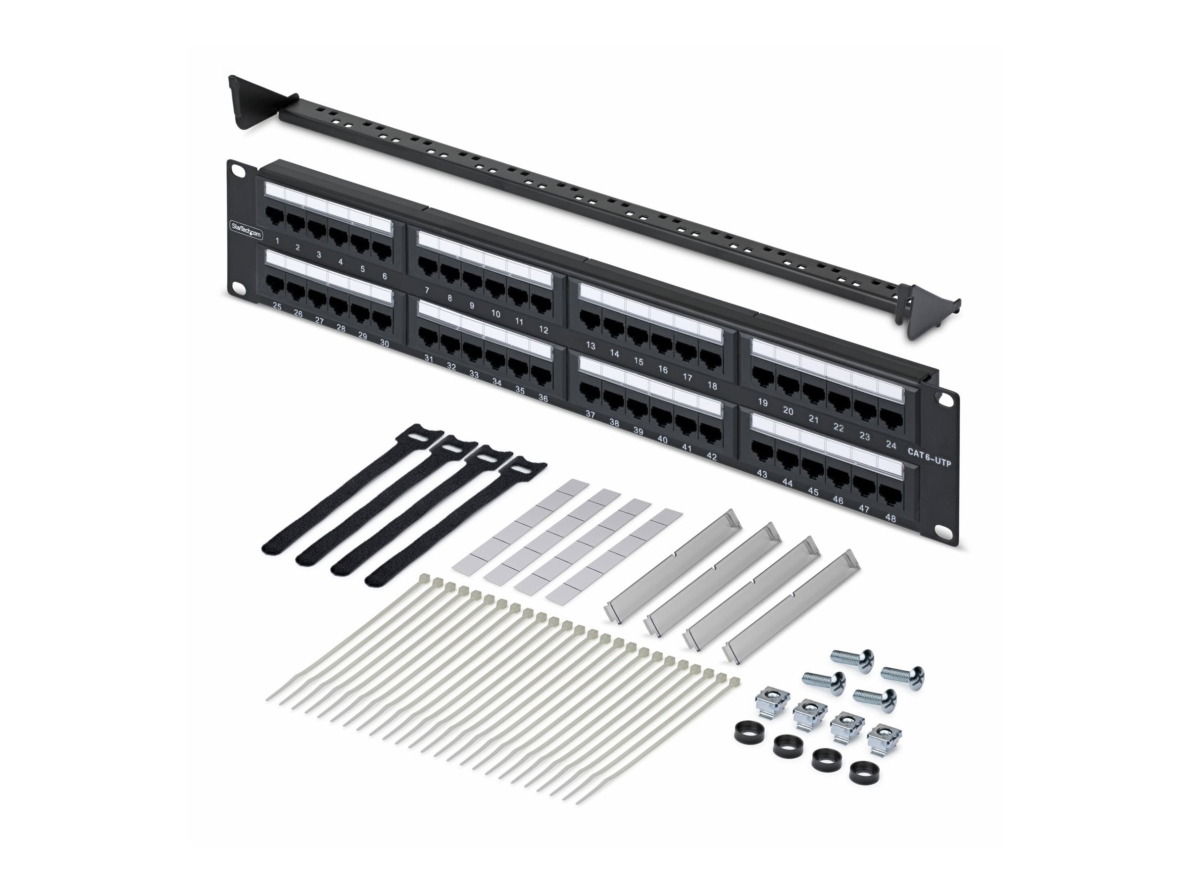 STARTECH.COM 48-Port Patchpanel 2HE 48
