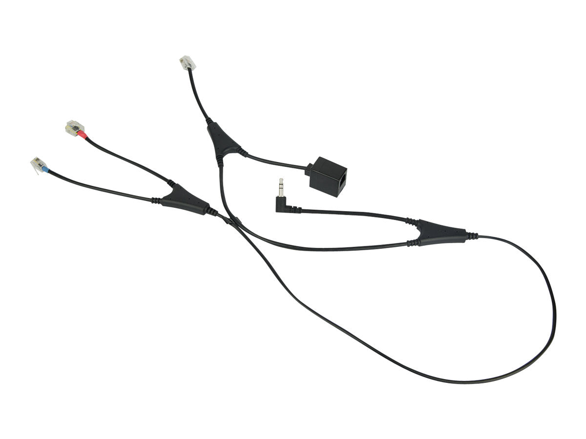 JABRA Link MSH-Adapter for PRO 9400 and GO 6470 for electronically accepting calls for Alcatel IP Touch 4028/4038/4068/4029/4039