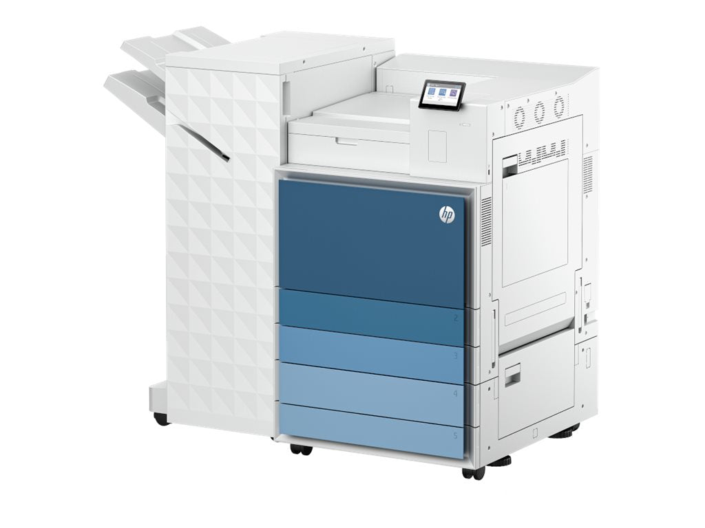HP LaserJet Enterprise 8501x+ Drucker Seitenansicht