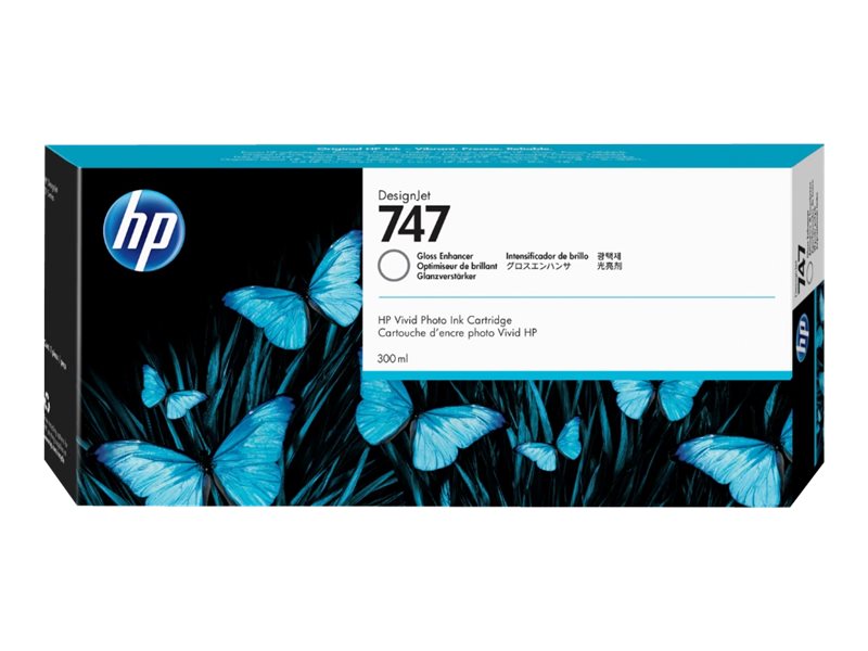 HP 747 300-ml Gloss Enhancer Cartridge Verpackung