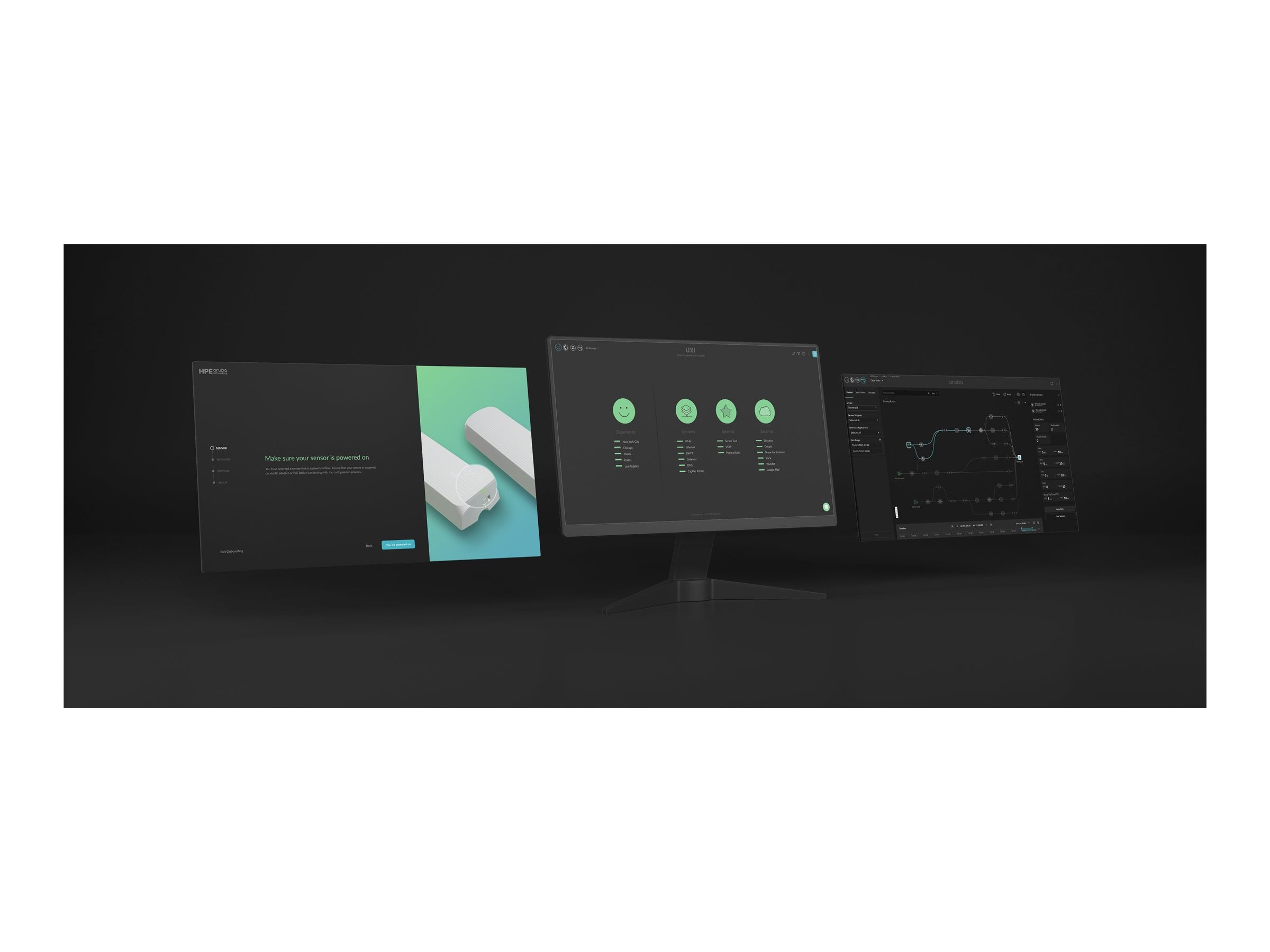 HPE Aruba Networking UXI Agent Vorderansicht