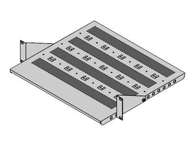 SCHROFF 48,26cm 19Zoll-Geräteträger Rack - Regal Vorderansicht