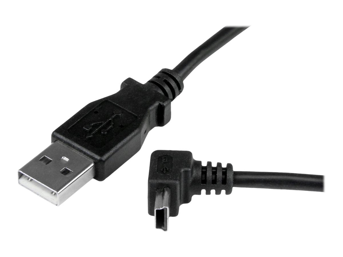 STARTECH.COM 1m Mini USB Kabel A zu aufwärtsgewinkeltem Mini B - Detailansicht