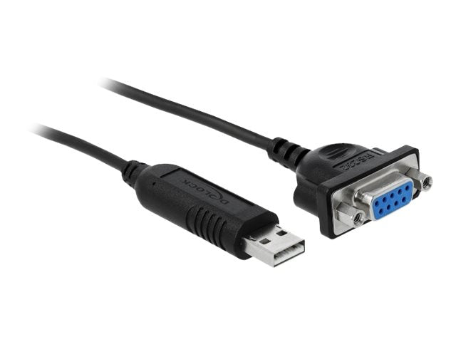 DELOCK Adapter USB 2.0 Typ-A zu 1 x Seriell RS-232 DB9 - Verpackung
