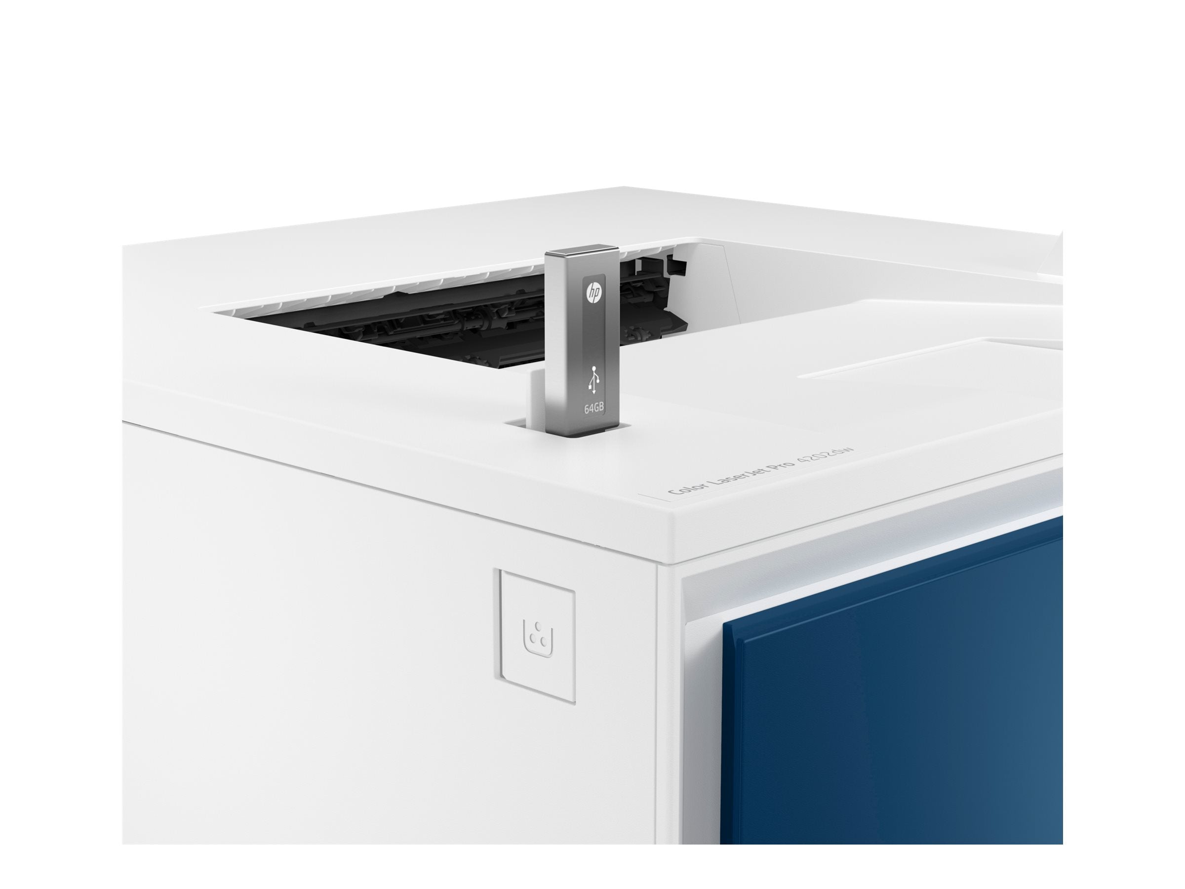 HP Color LaserJet Pro 4202dw Printer Vorderansicht