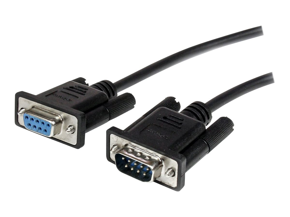 STARTECH.COM 1m DB9 RS232 Serielles Verlängerungskabel Vorderansicht