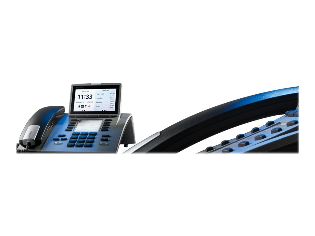 AGFEO ST 45 IP schwarz Telefon Verpackung