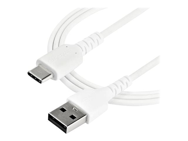 STARTECH.COM 1m/3.3ft USB 2.0 to USB-C Cable High Quality USB 2.0 Cable White USB Data Transfer Cable