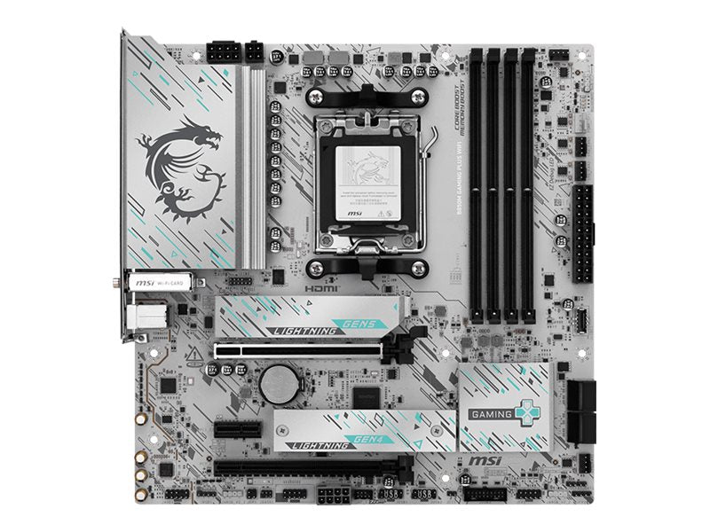 MSI B850M GAMING PLUS WIFI Motherboard Vorderansicht