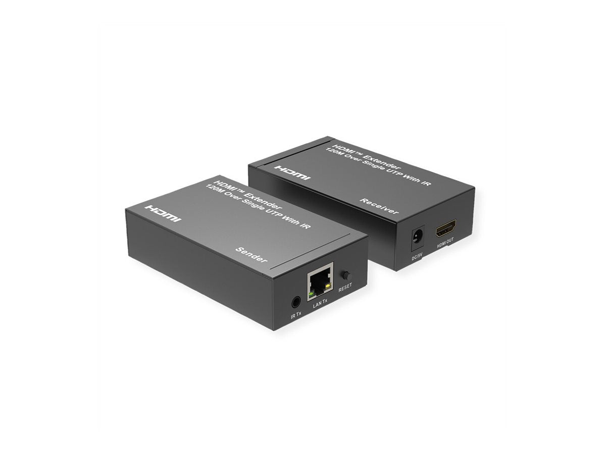 ROLINE HDMI Verlängerung über IP 1080P 120m mit IR - Detailansicht Sender