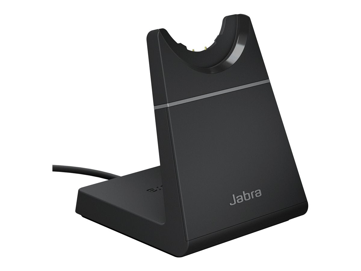JABRA Evolve2 65 Deskstand USB-A black Vorderansicht