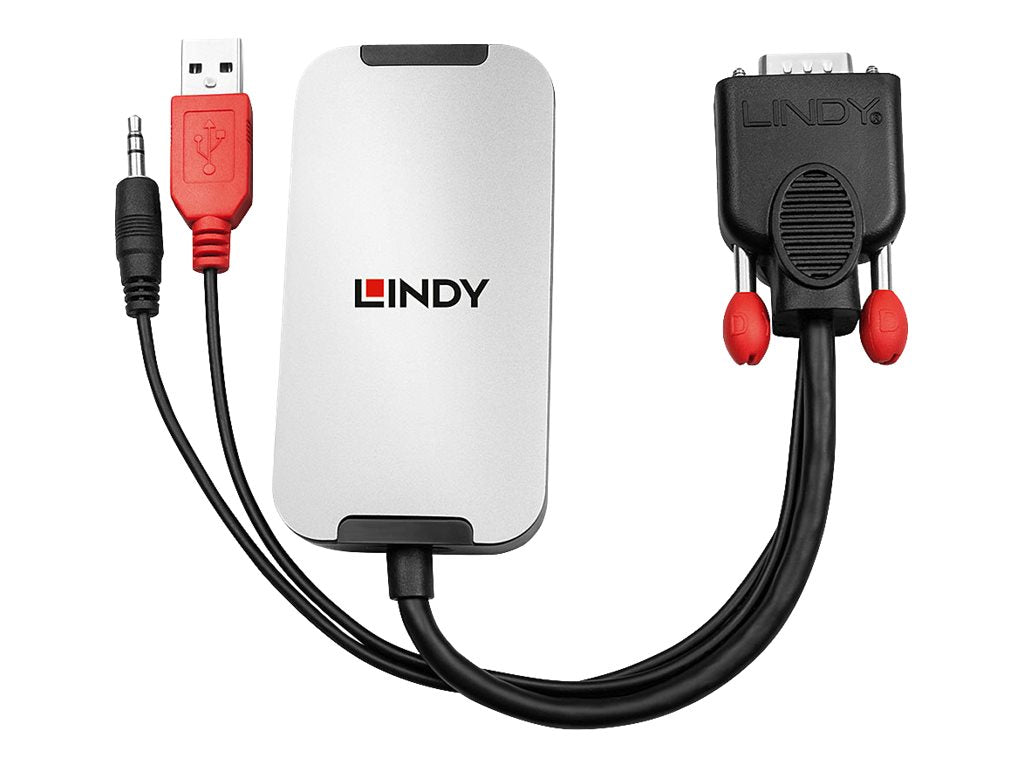 LINDY VGA auf DisplayPort 1.2 Konverter mit Audio - Verpackung