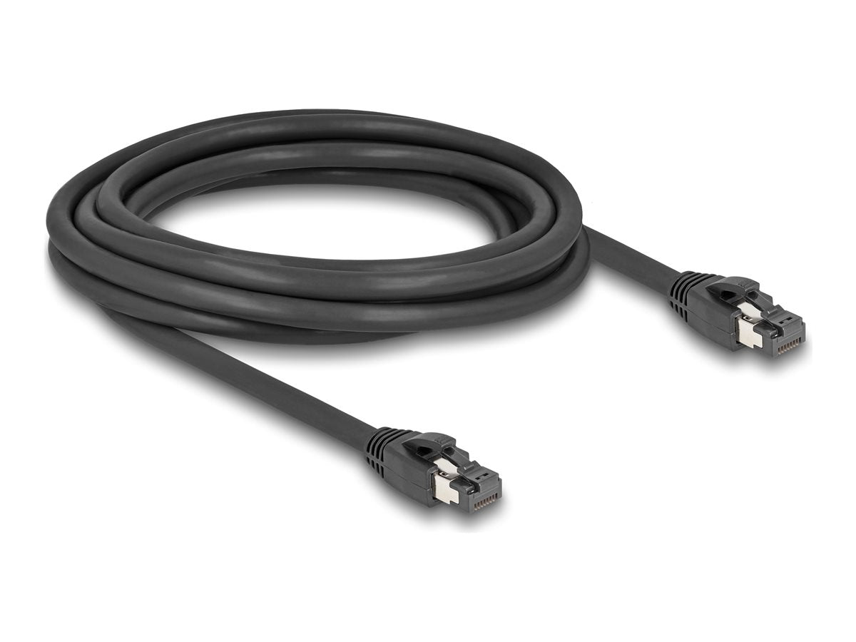 DELOCK RJ45 Netzwerkkabel Cat.8.1 S/FTP 3m Vorderansicht
