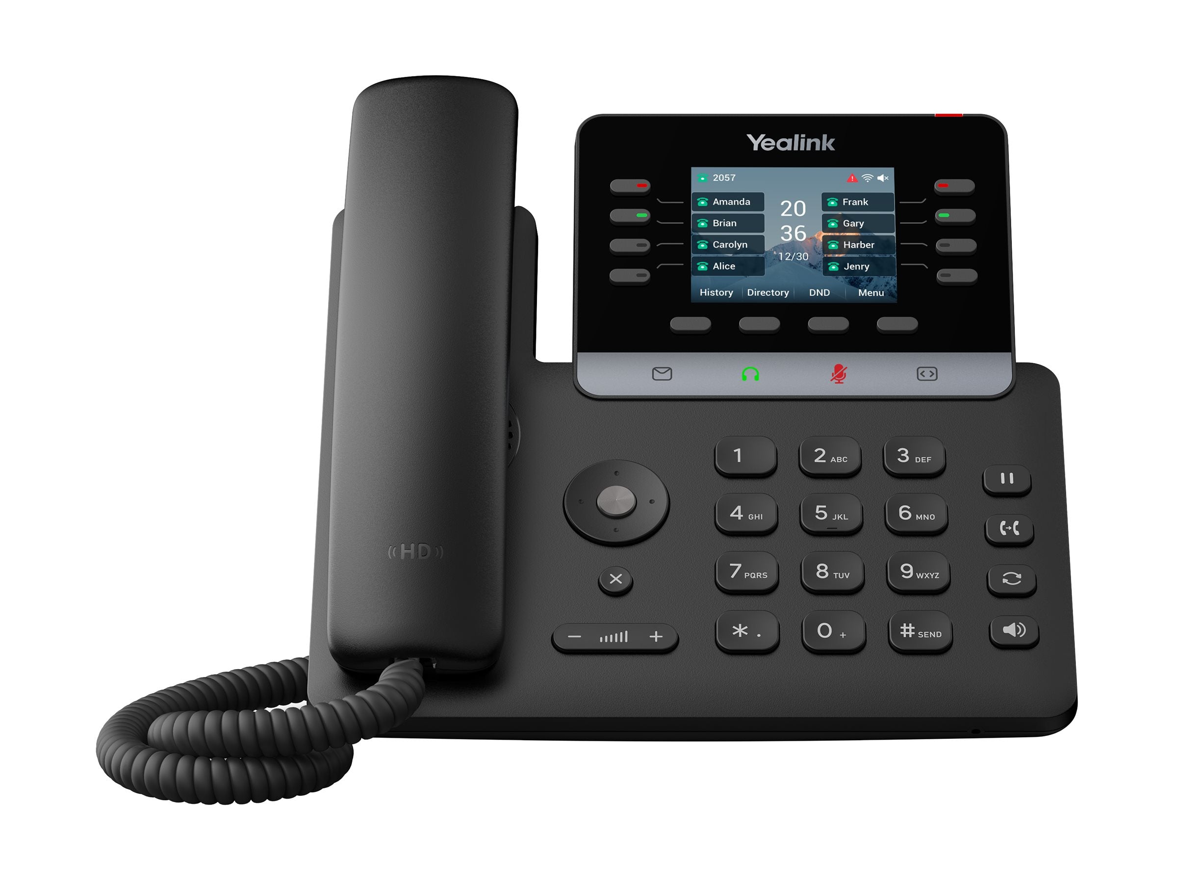 YEALINK SIP-T73W VoIP-Telefon Seitenansicht