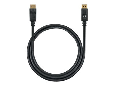 MANHATTAN 8K60Hz DisplayPort 1.4 Kabel Stecker auf Stecker 1m unterstützt 4K144Hz HDR vergoldete Kontakte schwarz