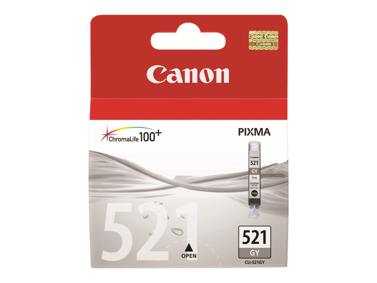 CANON CLI-521G Tintenbehälter grau Verpackung