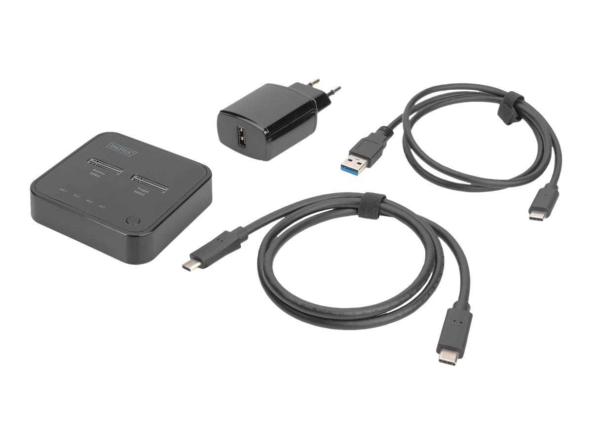DIGITUS NVMe Clone station Anschlussansicht
