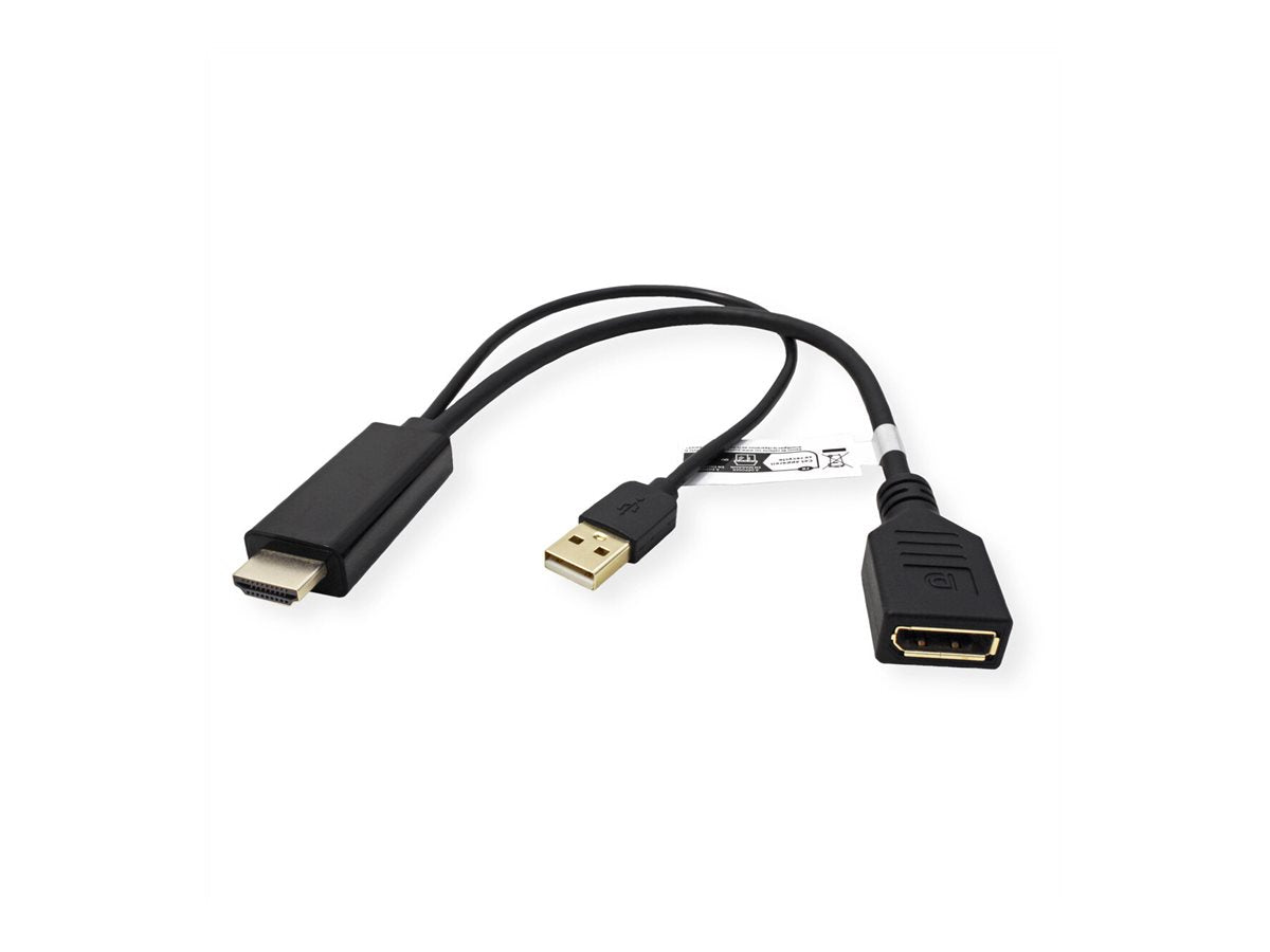 VALUE 4K HDMI-DisplayPort Adapter Vorderansicht