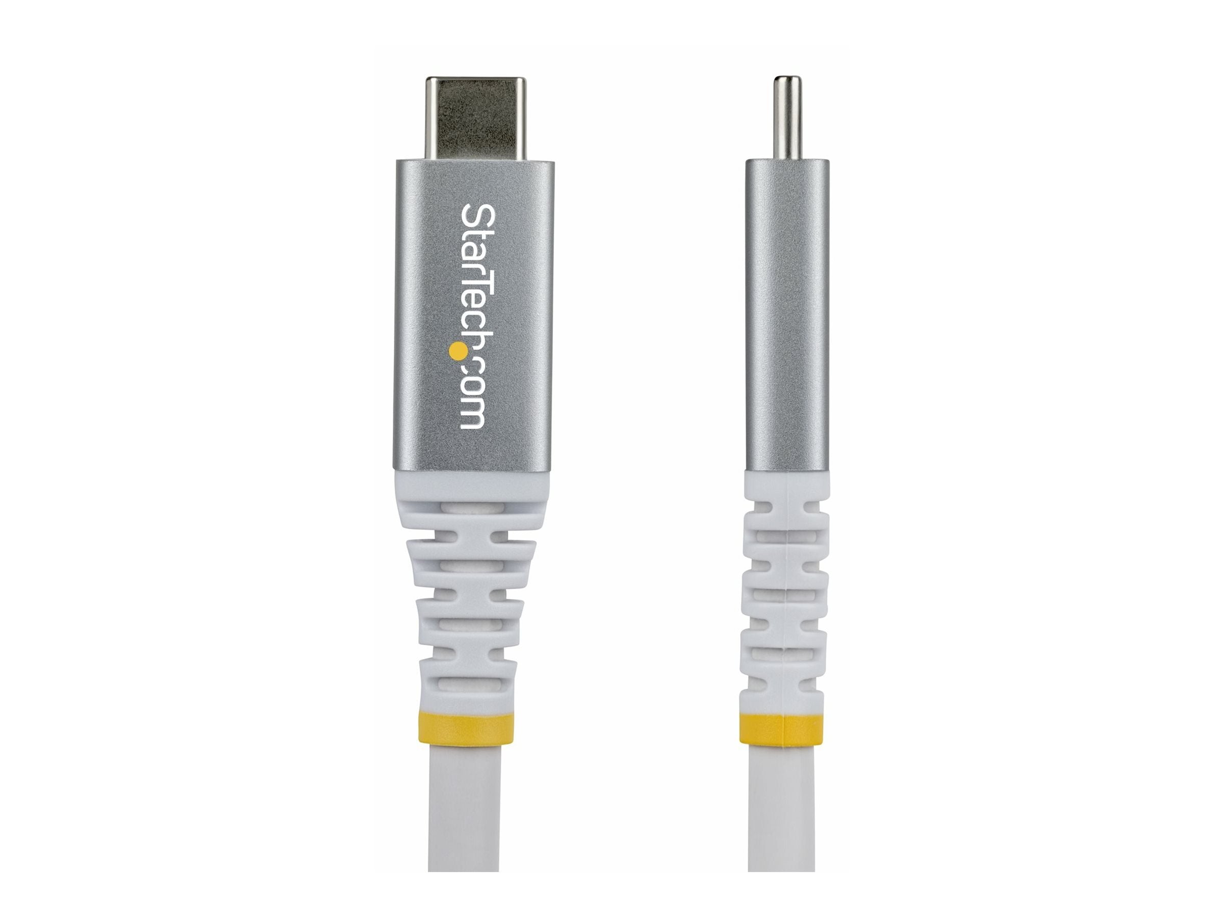 STARTECH.COM 3m USB4 Kabel 20Gbps USB-IF-zertifiziertes USB-C Kabel 60W 4K 120Hz DP2.1monitorkabel TPE-Mantel Weiss