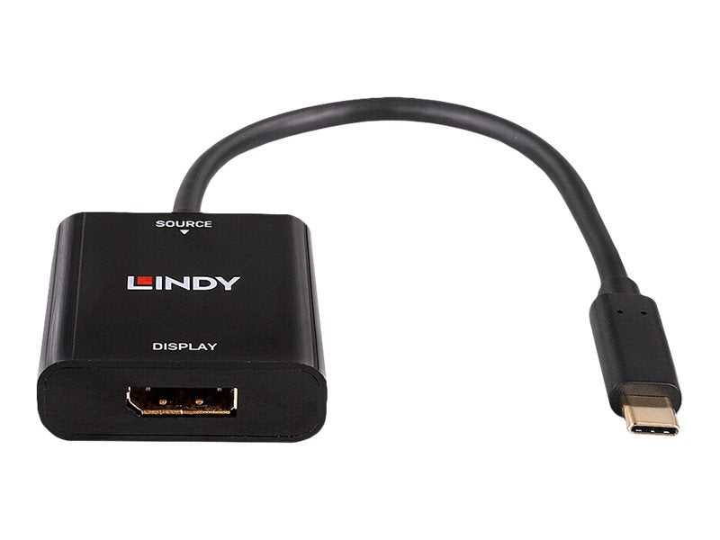 LINDY USB Typ C auf DisplayPort Konverter Anschlussansicht
