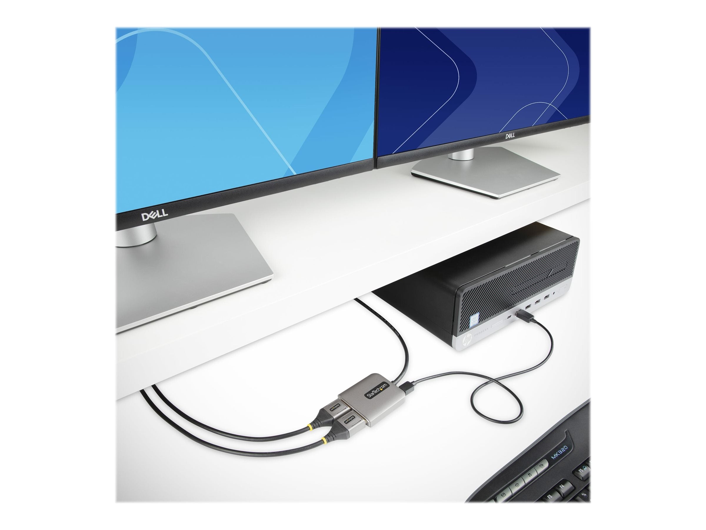 STARTECH.COM 2-Port DisplayPort MST Hub Verpackung
