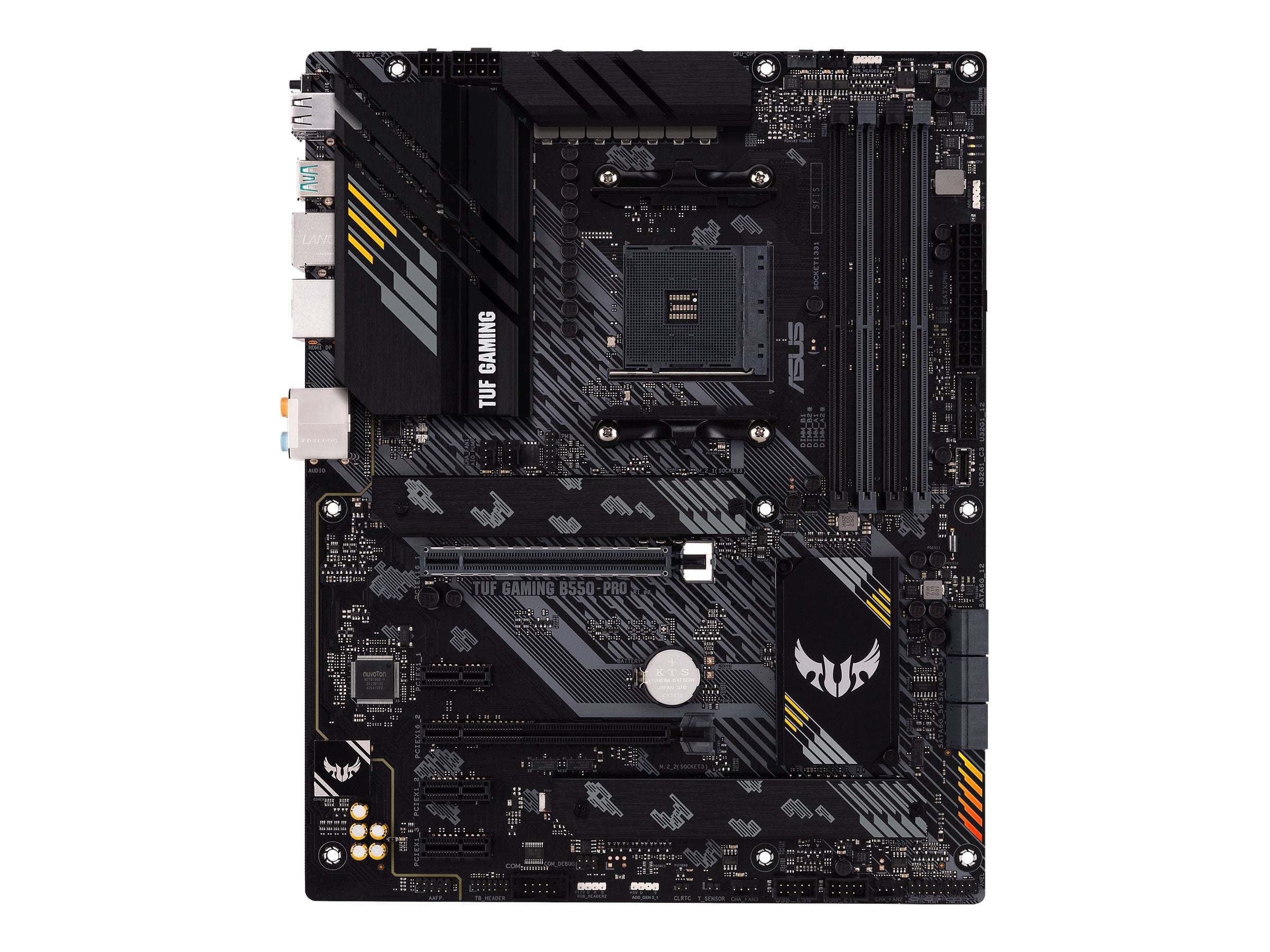 ASUS TUF GAMING B550-PRO Motherboard Vorderansicht