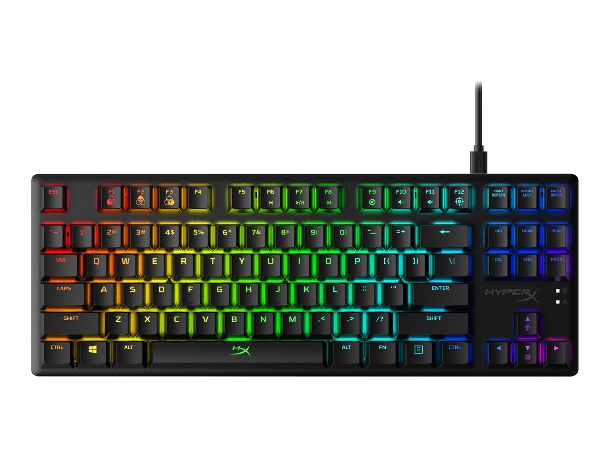 HP HyperX Alloy Origins Core Mechanical Gaming Keyboard HX Red DE Layout - Vorderansicht