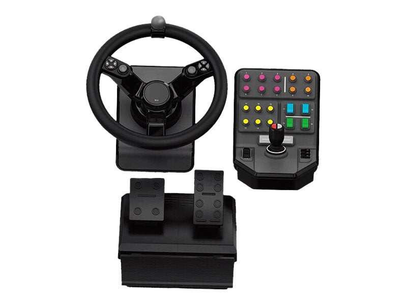 LOGITECH Heavy Equipment G-Series Lenkrad- und Pedale-Set Detailansicht