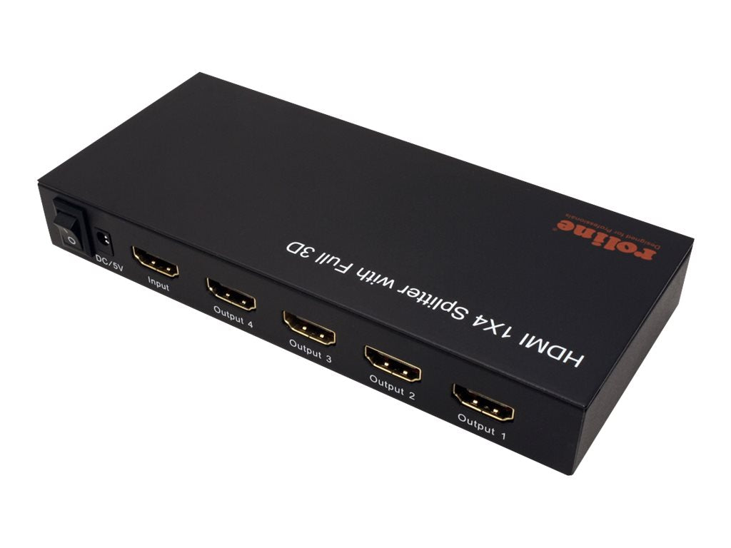 ROLING HDMI Video-Splitter 4fach Detailansicht