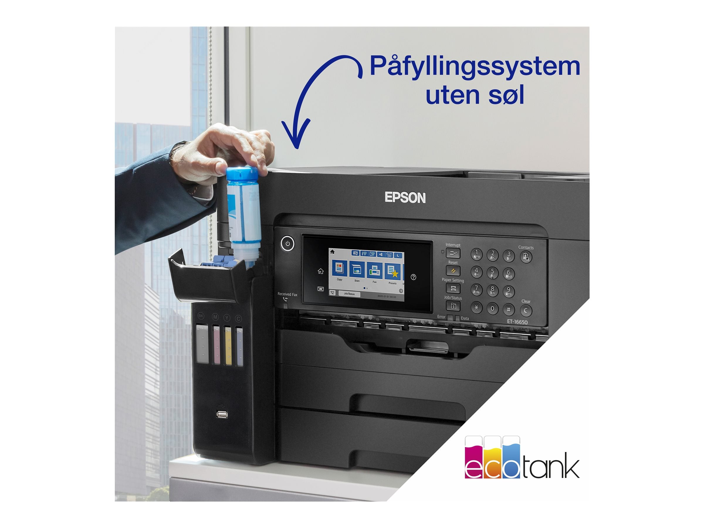 EPSON EcoTank ET-16650 Multifunktionsdrucker Verpackung