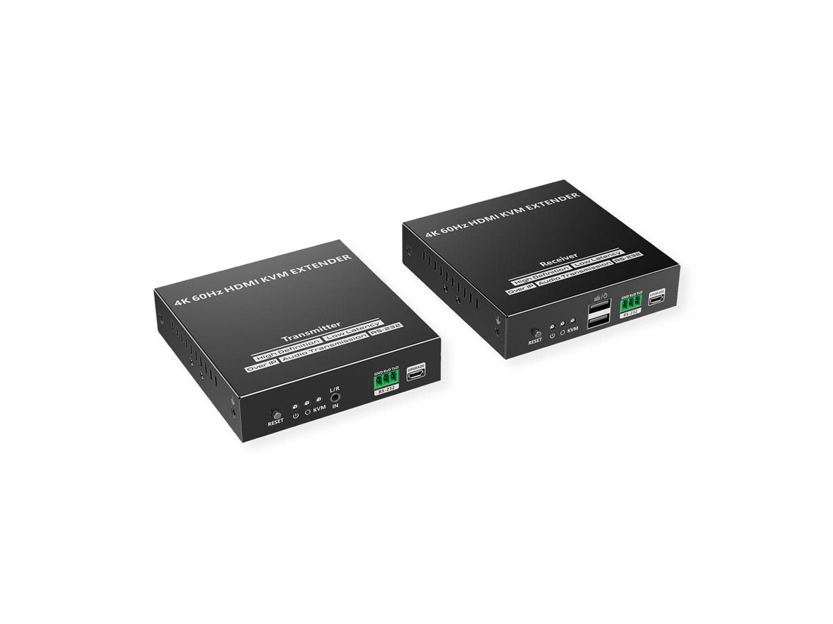 VALUE KVM Verlängerung über Kat.6/6A HDMI max. 120m - Detailansicht
