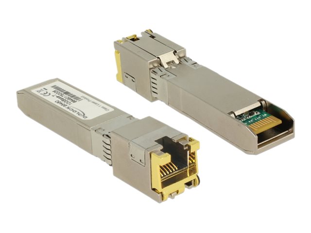 DELOCK SFP+ Modul 10GBase-T RJ45 Vorderansicht