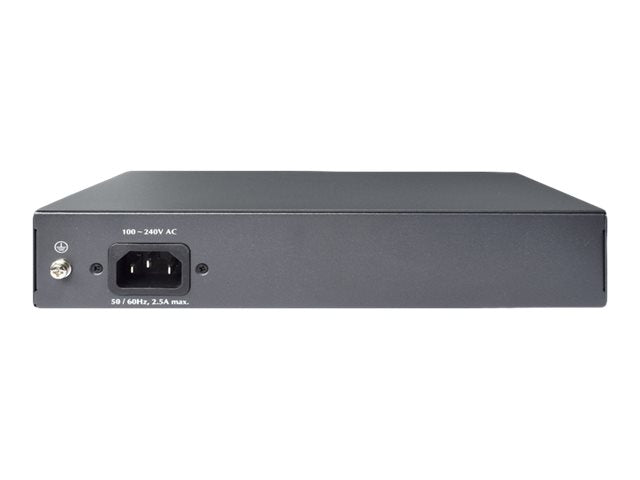 DIGITUS 8-Port Fast Ethernet PoE-Switch Detailansicht