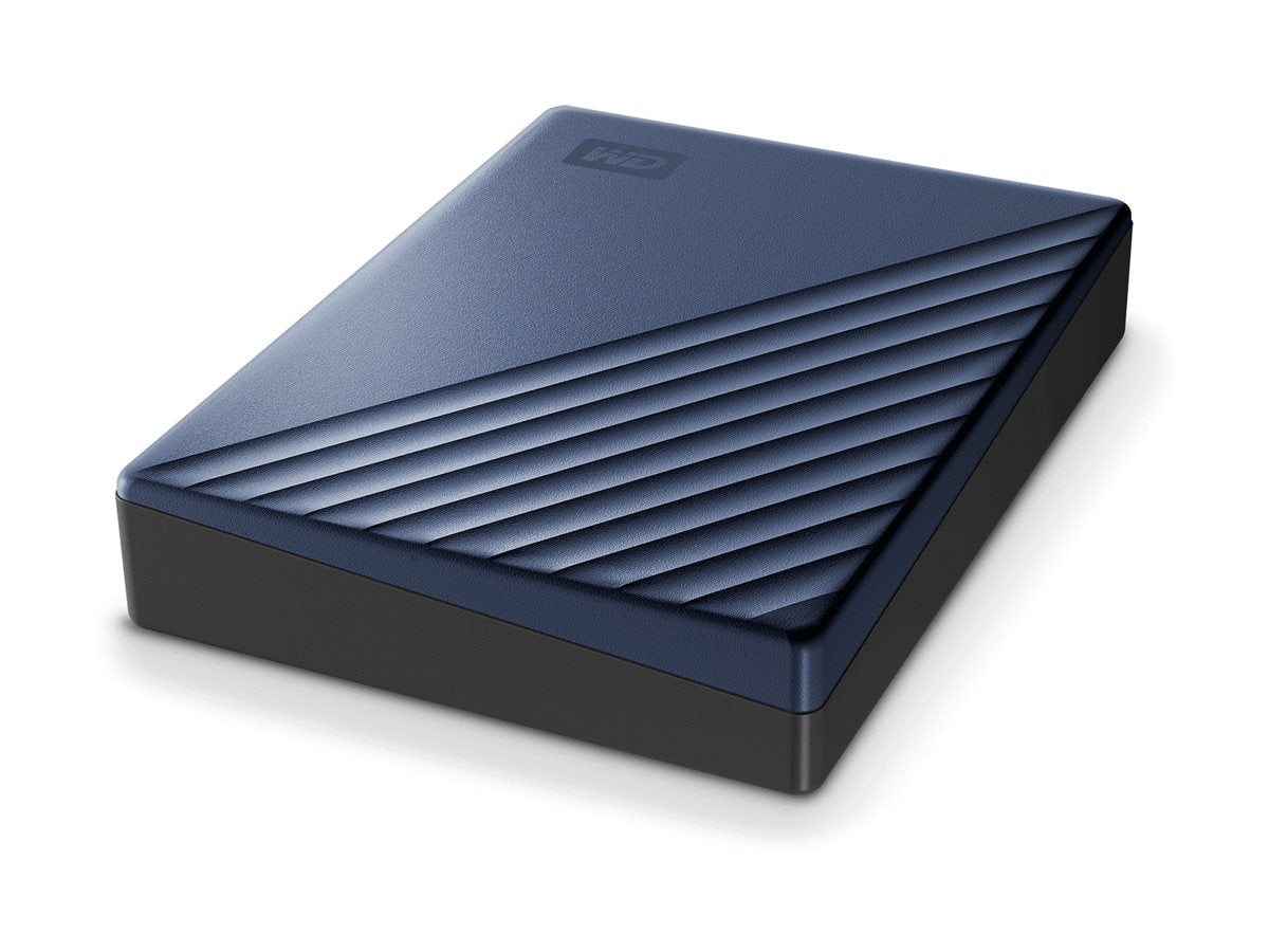 WD My Passport Ultra 6TB Blue USB-C/USB3.0 HDD Verpackung