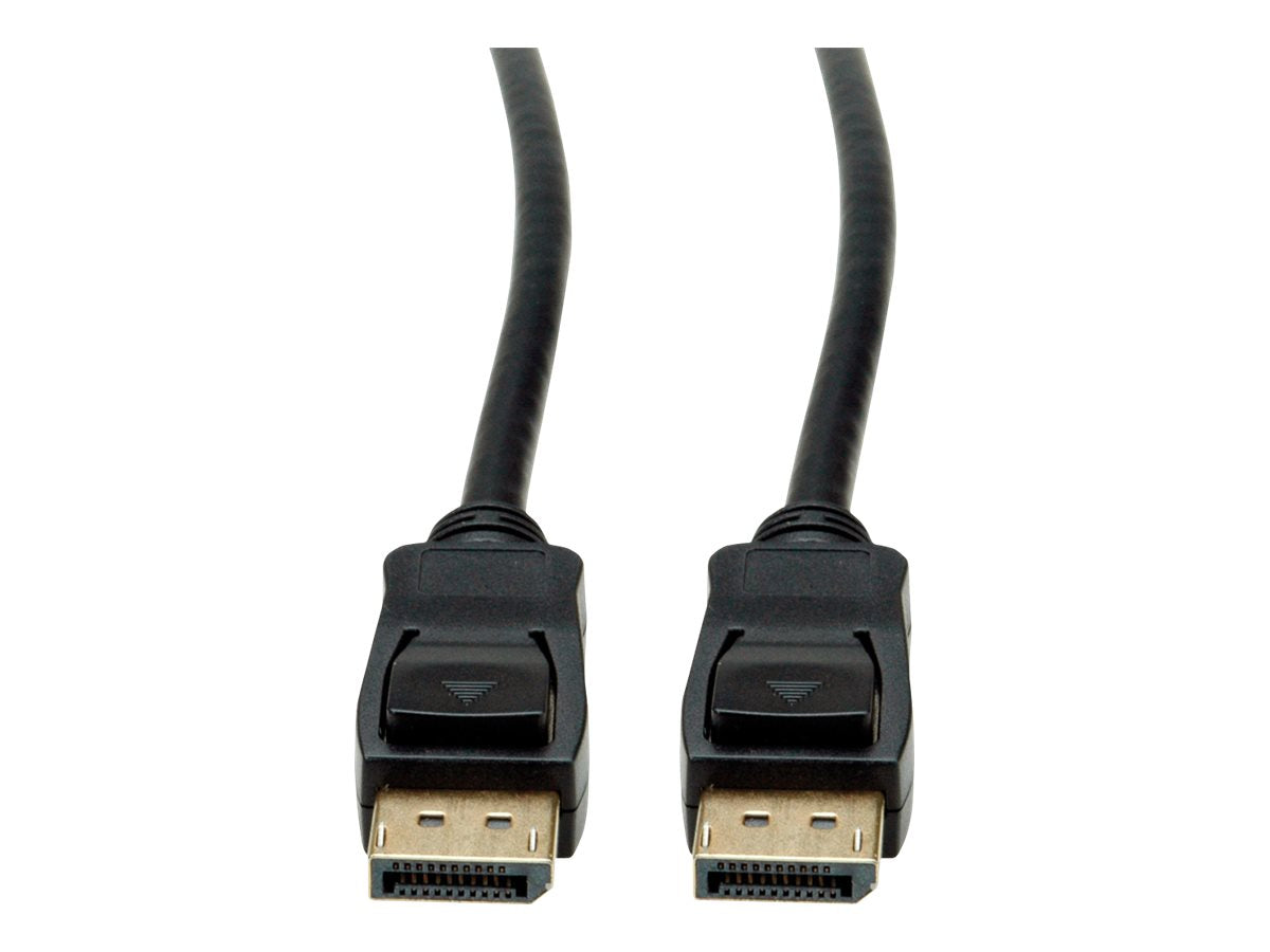VALUE DisplayPort Kabel v1.4 DP ST - ST schwarz 3m Vorderansicht