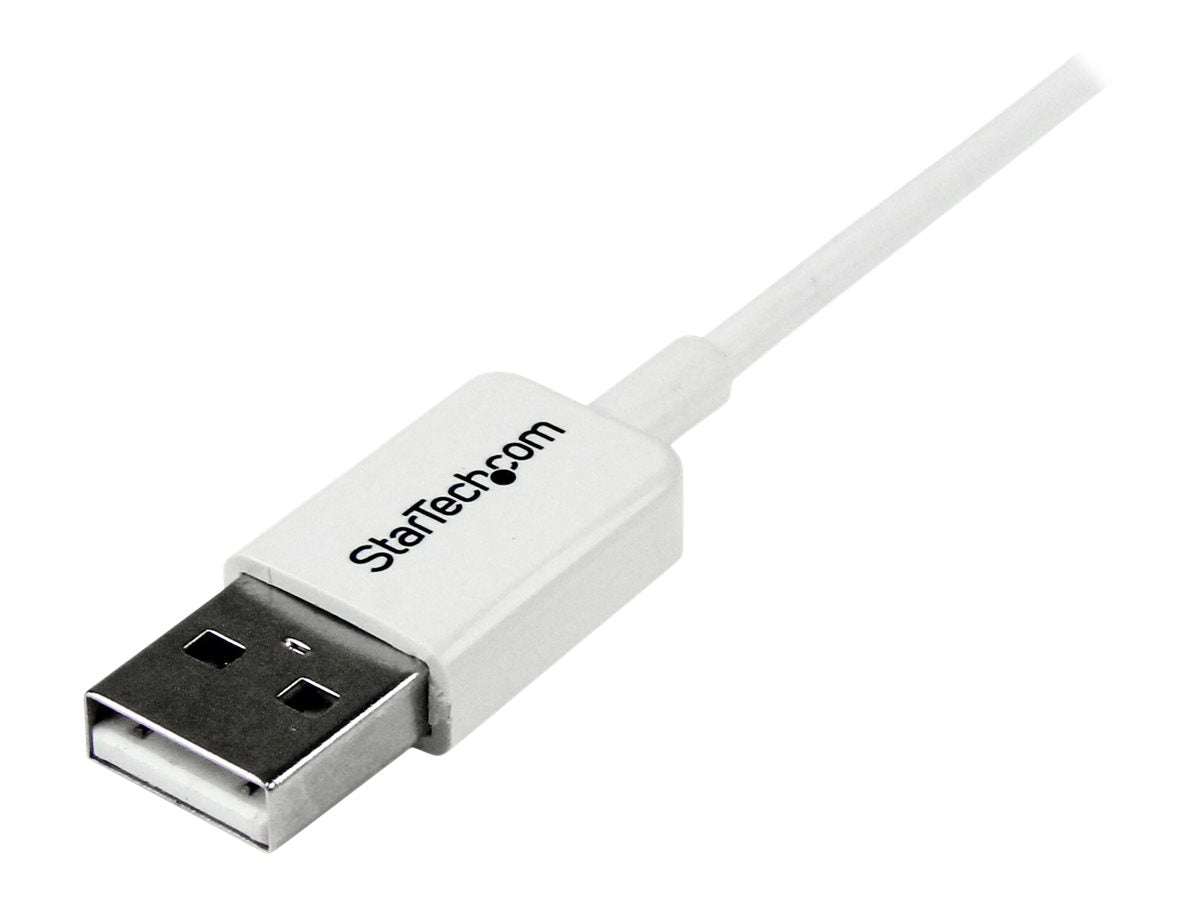 STARTECH.COM 0.5m White Micro USB Cable - Detailansicht