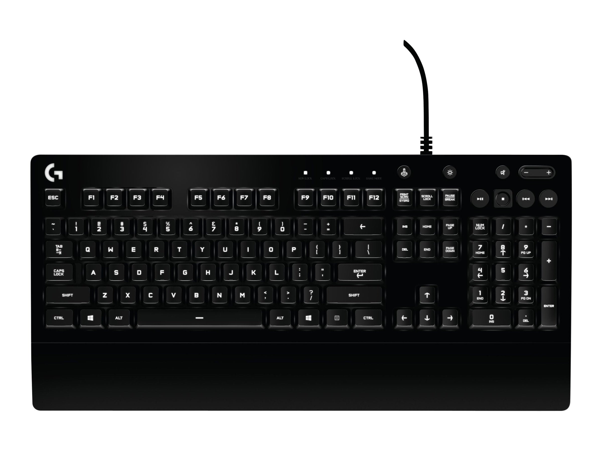 LOGITECH G213 Prodigy Gaming Keyboard - Detailansicht der Tasten
