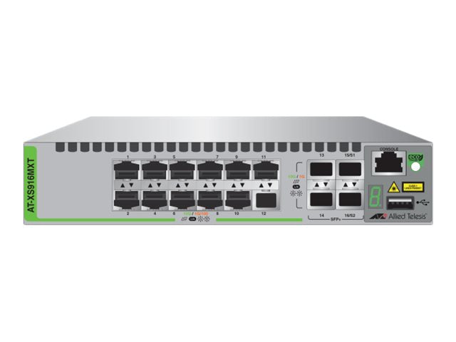 ALLIED TELESIS AT-XS916MXT-50 Switch Vorderansicht