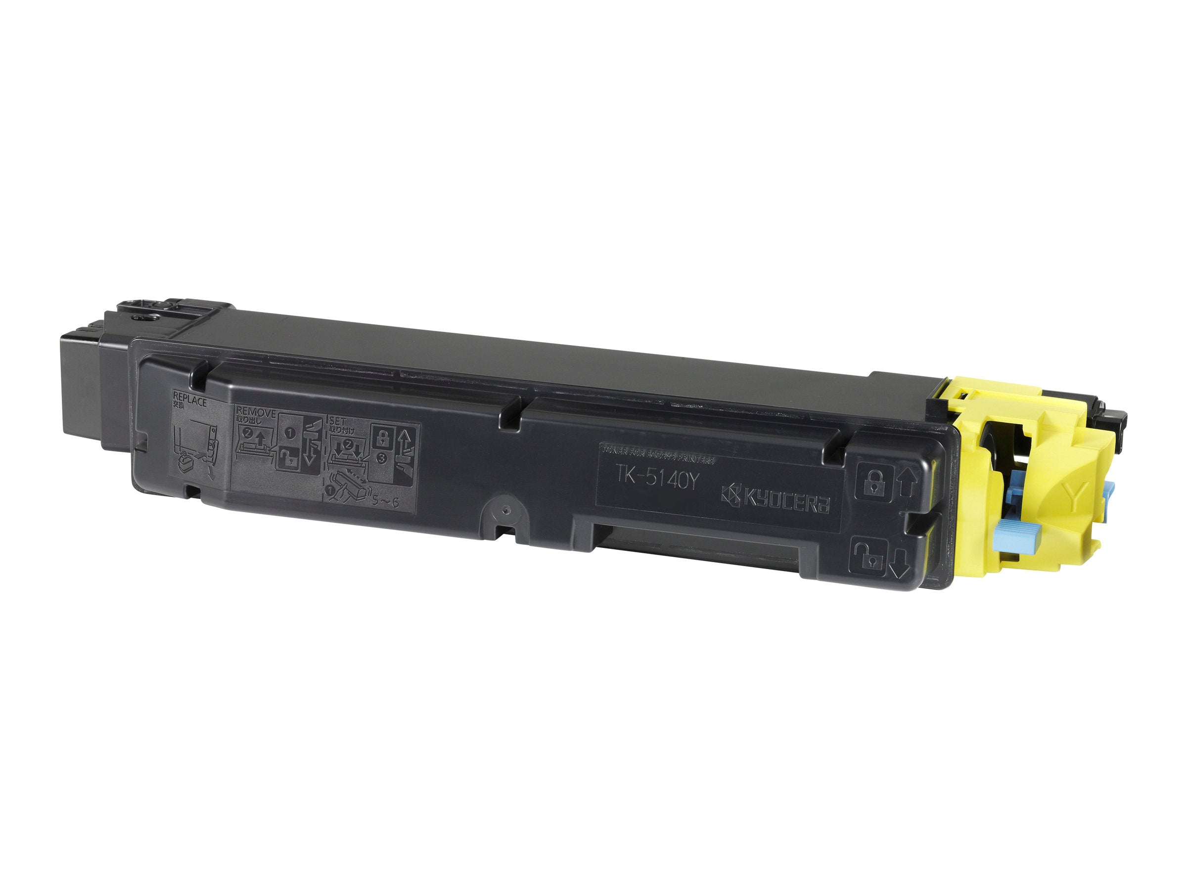 KYOCERA TK-5140Y Toner yellow Vorderansicht