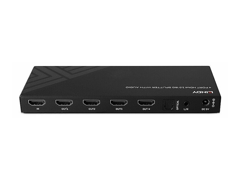 LINDY 4 Port HDMI 8K60 Splitter mit Audio - Verpackung