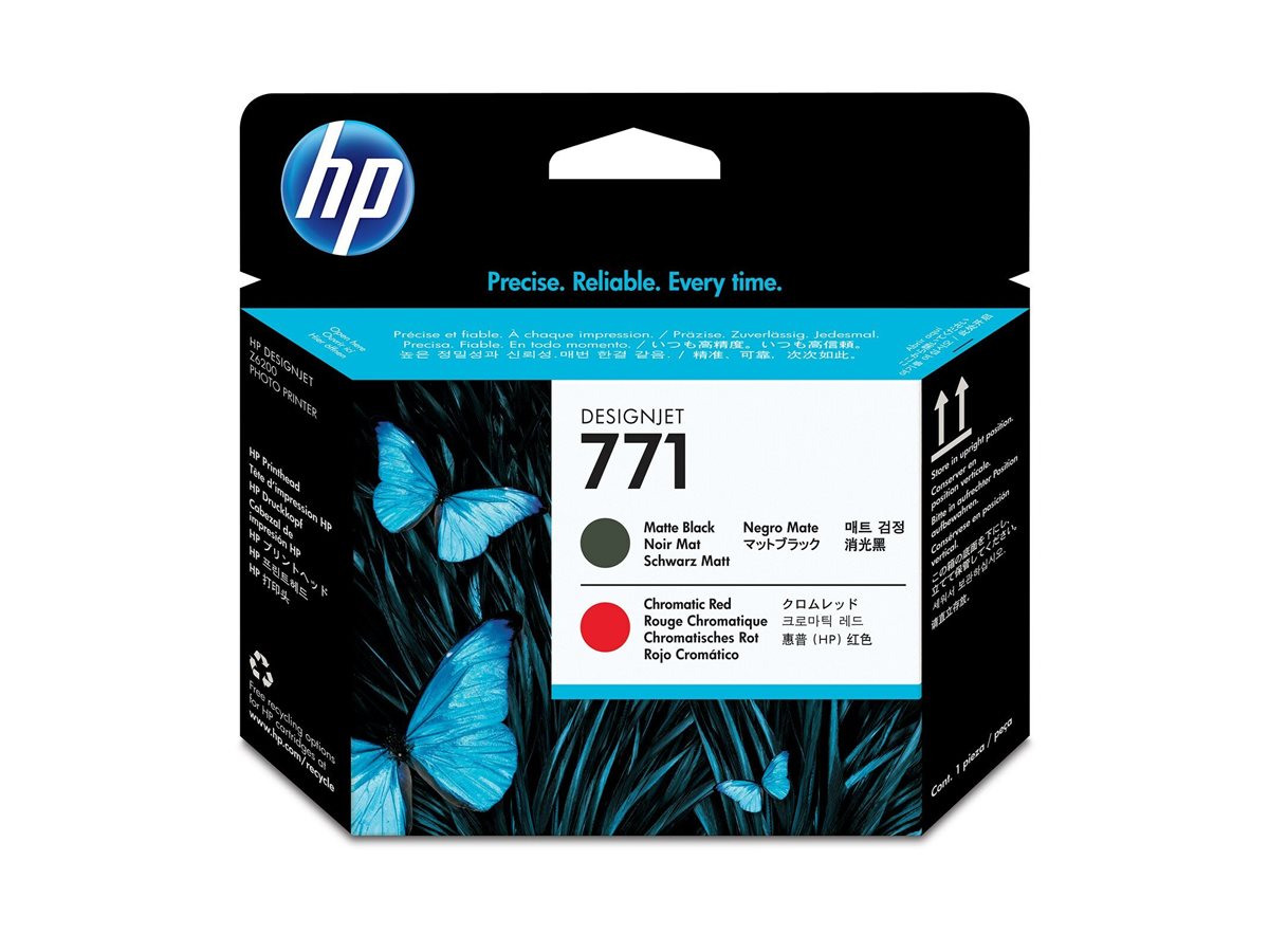 HP 771 Druckkopf CE017A Seitenansicht